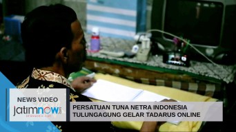 Video: Persatuan Tuna Netra Indonesia Tulungagung Gelar Tadarus Online