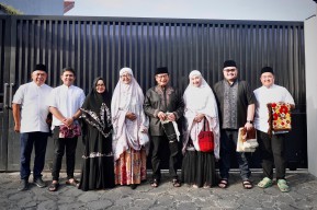 Mas Dhito Rayakan Idul Fitri Bareng Keluarga Besar di Kediri
