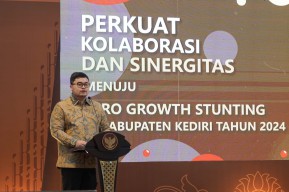 Rembug Stunting, Mas Dhito: Pastikan PMT Dikonsumsi Anak, Bukan Orang Tua