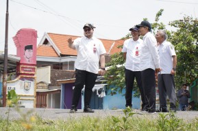 Mas Dhito Ajak Masyarakat Sukseskan Pembangunan Infrastruktur di Kediri
