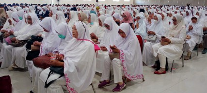 1096 CJH di Kota Malang Jalani Bimbingan Manasik Haji