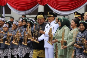 HUT ke-110 Kota Malang, Pj Wahyu Hidayat Ajak Seluruh Komunitas Berselaras