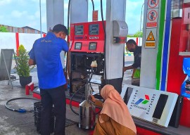 Polresta Sidoarjo Cek SPBU, Antisipasi Penyelewengan BBM saat Lebaran