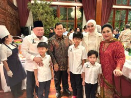 La Nyalla Datangi Open House Prabowo, Ini Nostalgianya