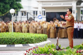 Halal Bihalal Pejabat Pemprov Jatim, Adhy Karyono: Saatnya Evaluasi Kinerja