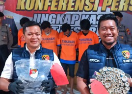 Hasil Ungkap Kasus Mercon di Sidoarjo selama Ramadan 2024