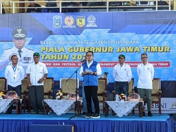 Pj Gubernur Adhy Karyono Buka Festival Karate Tournament Championship se-Jatim