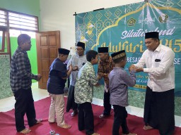 Uniknya Open School Ala MI Maarif Setono Ponorogo, Wali Murid Turut Hadir