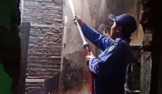 Kebakaran Rumah di Tambak Sumur Sidoarjo, 1 Orang Luka Berat