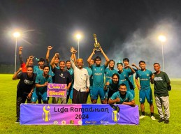 Final Liga Ramadan, Tuan Rumah Rebut Gelar Juara