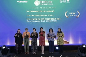 Pelindo Grup Raih TOP CSR Awards 2024, Komitmen pada Keberlanjutan Lingkungan