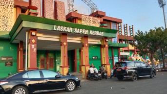 1.538 Personel Gabungan Siaga di Stadion Gelora Bangkalan Jelang Final Liga 1