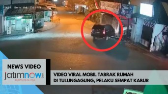 Video: Mobil Tabrak Rumah di Tulungagung