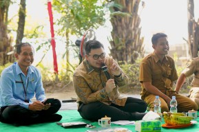 Mas Dhito Dorong Petani Kediri Miliki Banyak Keterampilan