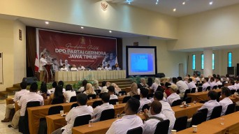 Rakercab Gerindra Beri Sinyal Koalisi dengan Golkar di Pilwali Kediri 2024