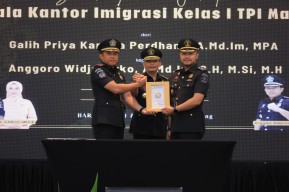 Imigrasi Malang Dipimpin Nahkoda Baru, Kakanwil Kemenkumham Jatim Beri Pesan Ini