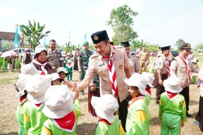 1.500 Anak PAUD di Lamongan Ikuti Gebyar Pramuka Prasiaga