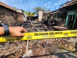 2 Rumah Warga Lamongan Terbakar Gegara Korsleting Penanak Nasi