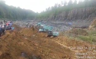 Longsor Pronojiwo Lumajang Timpa Penambang Pasir, 4 Orang Hilang