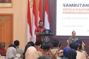 Kemenkumham Jatim Tegaskan Komitmen Berantas Pungli dan Gratifikasi