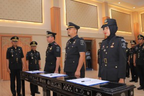 Kakanwil Kemenkumham Jatim Lantik 23 Pejabat Manajerial, Ini Pesannya