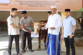 7 Sapi dan 49 Kambing jadi Kurban Polres Tulungagung pada Idul Adha Tahun Ini
