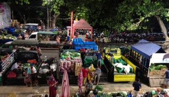 Pasar Keputran Surabaya Kian Tak Terlihat dari Luar