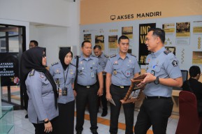 Kemenkumham Sumbar Antusias Ikuti Studi Tiru Pembangunan WBBM di Jatim