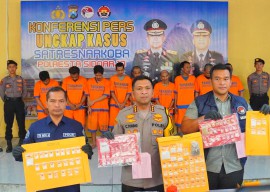 9 Pengedar Sabu Diringkus Polresta Sidoarjo, Didominasi Residivis