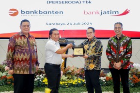 Bank Jatim dan Banten Bahas Kelanjutan Kerja Sama, Busrul: Siap Beri Pengalaman