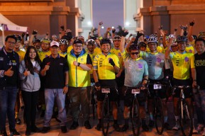 Mas Dhito Berangkatkan Kediri Dholo KOM 2024 dari SLG