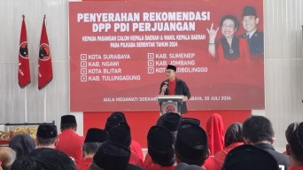 PDIP Keluarkan Rekom 7 Bakal Calon Kepala Daerah di Jatim, Simak Namanya