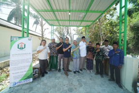 SPTP Hadirkan Incinerator Pondok Pesantren Pertama di Indonesia