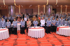 Kemenkumham Jatim Sambut Rakordal Program Dukungan Manajemen Tahun 2024