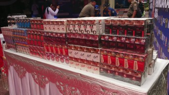 361.313 Batang Rokok Ilegal di Tulungagung Dimusnahkan