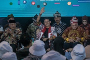 Sandiaga Ingin Malang Gaspol Raih Predikat Kabupaten Kreatif