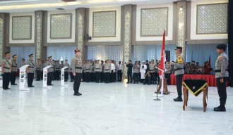 32 Pejabat Polda Jatim dan Kapolres Dimutasi