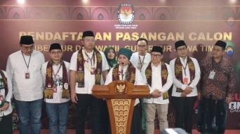 Berkas Pendaftaran Cagub Jatim 2024 Luluk - Lukmanul Dinyatakan Lengkap