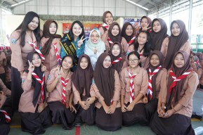 Tangkal Anemia, Mbak Cicha dan Mbak Dewi Beri Edukasi Gizi Remaja Putri Kediri