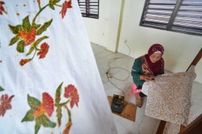Berkunjung di IKM Batik Maja Bharama Wastra Mojokerto, Ada 119 Motif Apik