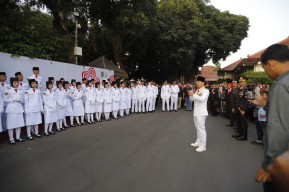 Bupati Trenggalek Mas Ipin Siapkan Beasiswa bagi Paskibraka