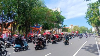Ratusan Mahasiswa GMNI Gelar Aksi Kawal Putusan MK dan Tolak Revisi UU Pilkada