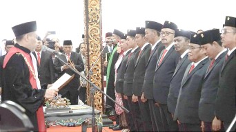 50 Anggota DPRD Sumenep Resmi Dilantik, 25 Wajah Lama
