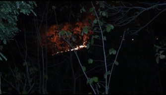 7 Hektare Lahan Hutan Gunung Gombak Ponorogo Terbakar