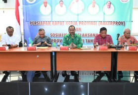 KONI Jatim Gelar Rapat Koordinasi Kesiapan Akhir Satgas PON Aceh-Sumut