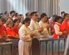 HUT ke-79 RI, Umat Katolik di Sidoarjo Gelar Misa Khusus