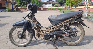 Pria asal Jember Gasak Motor Terparkir di Sawah, Diringkus Polisi