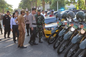 Ribuan Personel Gabungan Siap Amankan Pilkada Tulungagung