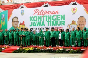 Pj Gubernur Adhy Optimistis Jatim Juara Umum di PON XXI Aceh-Sumut