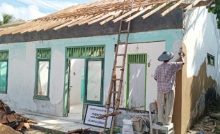 Perbaikan Fasum Terdampak Gempa Bumi di Pulau Bawean Rampung